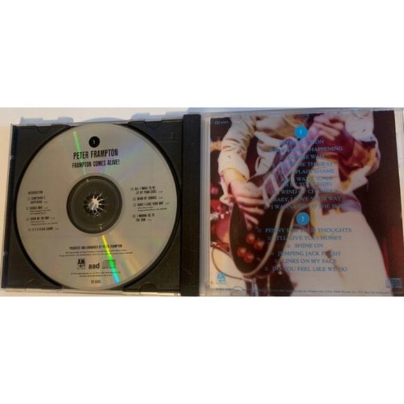 Peter Frampton "Frampton Comes Alive!" CD 1989 - Picture 3 of 3